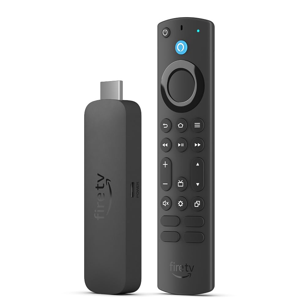 Amazon Fire TV Stick 4K Max streaming device (newest model) supports Wi-Fi 6E, free & live TV without cable or satellite