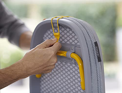 Joseph Joseph Folding Tabletop Ironing Board with Iron Holder, Compact, Space-Saving, Grey/Yellow(50009)