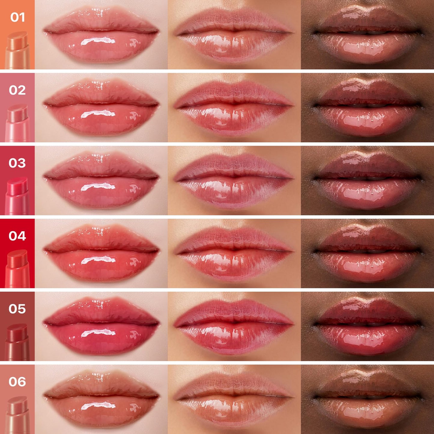 Nature Republic HONEY MELTING LIP (01 APRICOT) K-BEAUTY, Lip Plumper, Tint, Balm, Korean, Lip GlossCute, Glow
