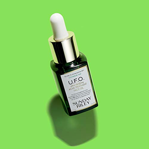 Sunday Riley U.F.O. Ultra-Clarifying BHA Salicylic Acid and Tea Tree Acne Treatment Face Oil