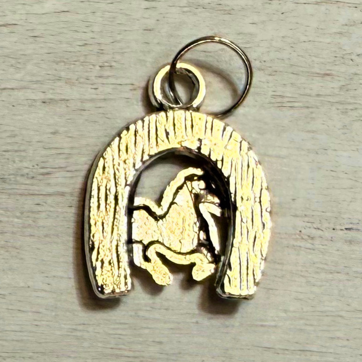 Silver Horseshoe Good Luck Charms | Western Hat Bar Add-On
