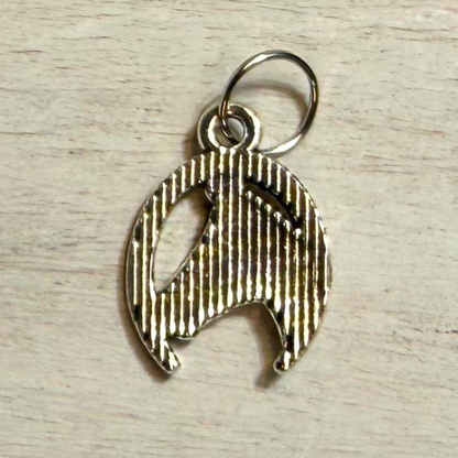 Silver Horseshoe Good Luck Charms | Western Hat Bar Add-On