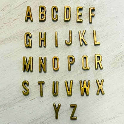 Initial Letter Charms | Western Hat Bar Add-On