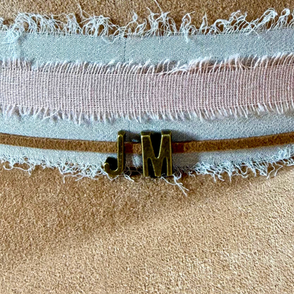 Initial Letter Charms | Western Hat Bar Add-On
