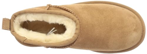 UGG Women's Classic Ultra Mini Boot, Chestnut, 08