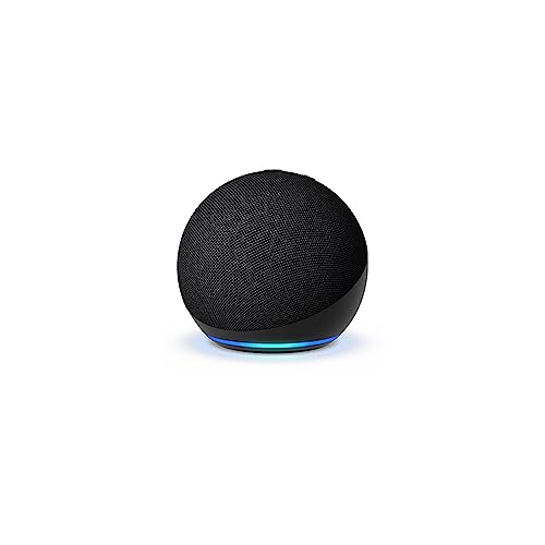 Amazon Echo Dot (newest model), With bigger vibrant sound, helpful routines and Alexa, Charcoal