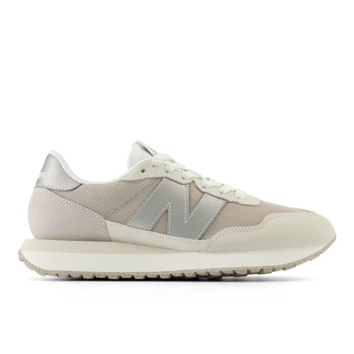 New Balance Women's 237 V1 Sneaker, Beige/Off White, 5