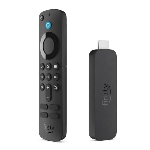 Amazon Fire TV Stick 4K (newest model) with AI-powered Fire TV Search, Wi-Fi 6, stream over 1.5 million movies and shows, free & live TV