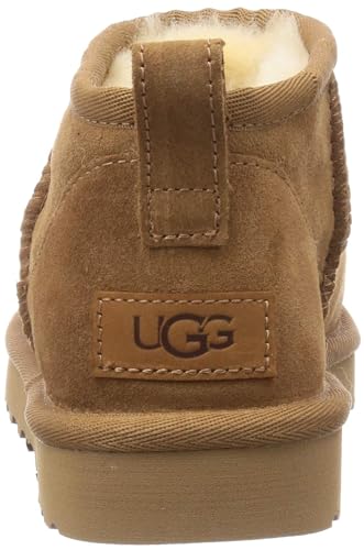 UGG Women's Classic Ultra Mini Boot, Chestnut, 08