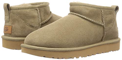 UGG Women's Classic Ultra Mini Fashion Boot, Antilope, 5