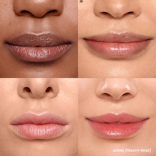 Wonderskin Wonder Blading Lip Stain Peel Off and Reveal Kit - Long Lasting, Waterproof Nude Lip Tint, Transfer Proof Natural Lip Stain Kit (Adore)