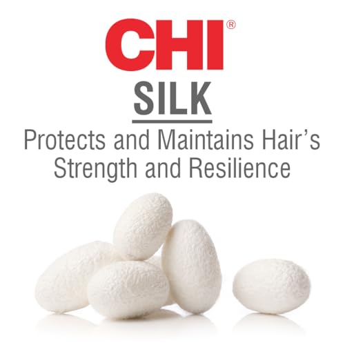 CHI 44 Iron Guard Thermal Protection Spray, Nourishing Formula Helps Resist Heat Damage to Hair & Tame Frizz, Clear, 8 Oz