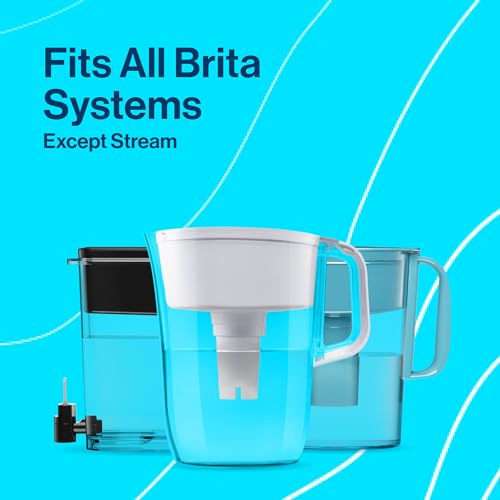 Brita Metro Water Filter Pitcher with SmartLight Filter Change Indicator, BPA-Free, Replaces 1,800 Plastic Water Bottles a Year, Lasts Two Months, Includes 1 Filter, Small - 6-Cup Capacity, White