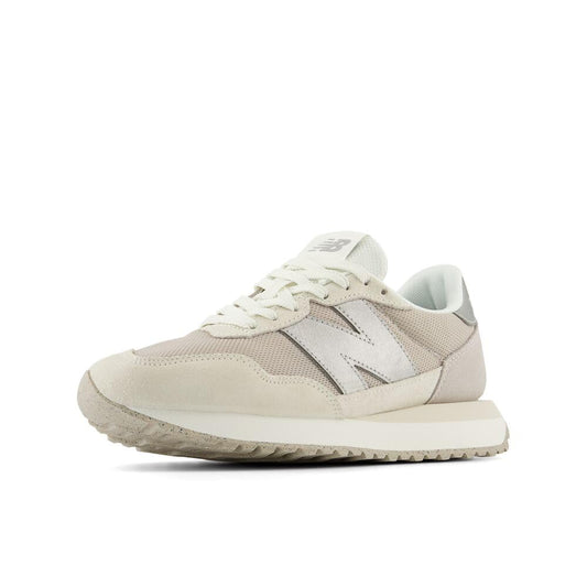 New Balance Women's 237 V1 Sneaker, Beige/Off White, 5