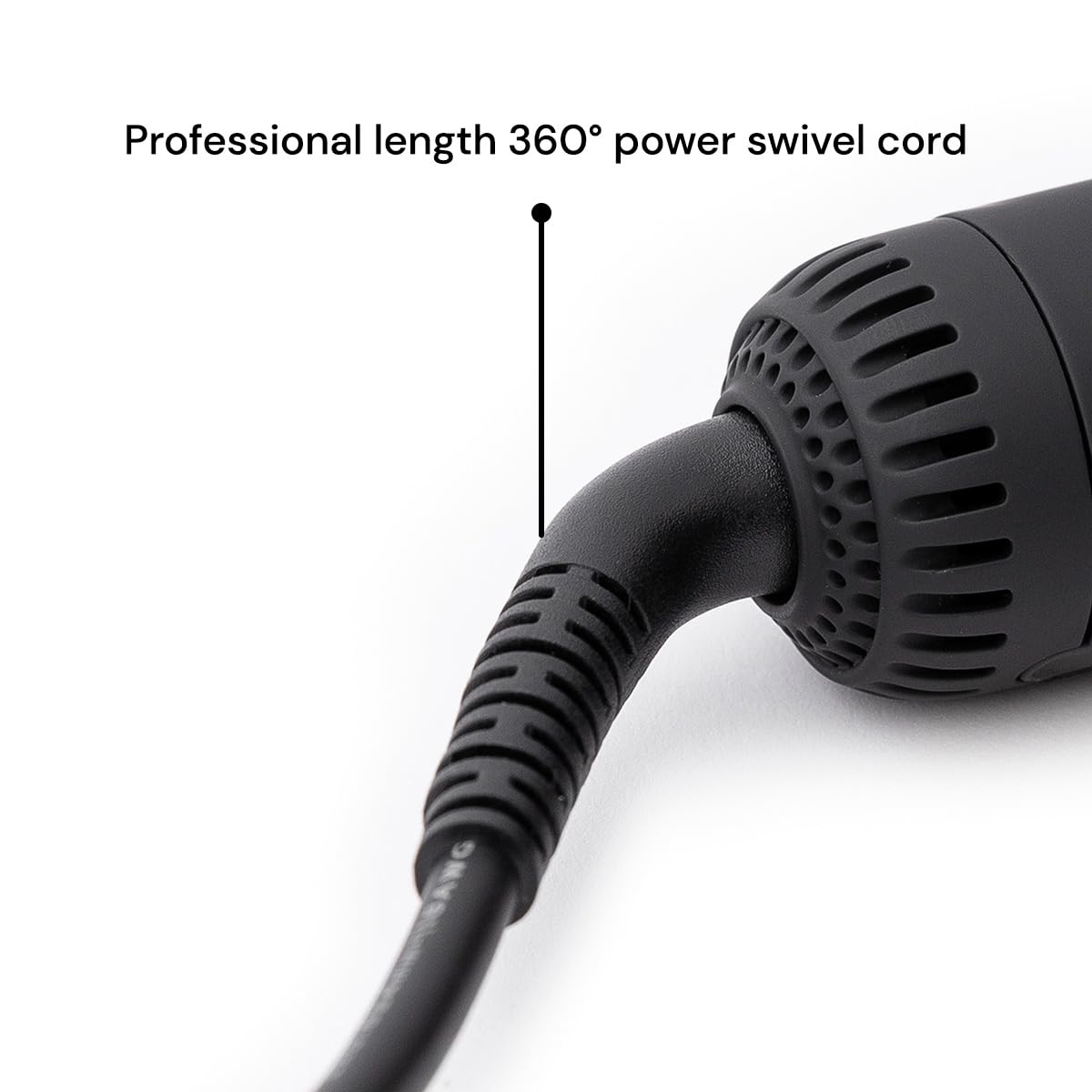 L'ANGE HAIR Le Duo Grande 360° Airflow Styler | 2-in-1 Curling Wand & Titanium Flat Iron Professional Hair Straightener and Curler with Cooling Air Vents to Lock in Style | Adjustable Temp (Black)