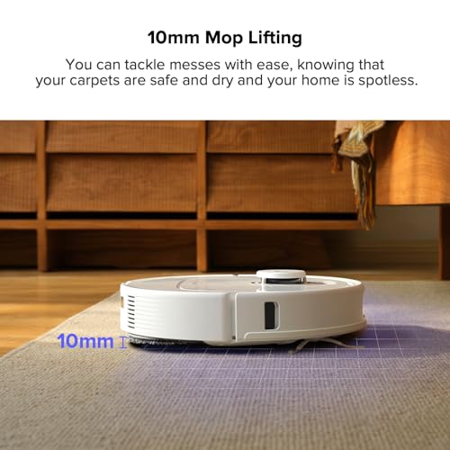 roborock Qrevo Pro Robot Vacuum and Mop with FlexiArm Design Edge Mopping, Dynamic Hot Water Mop Washing and Auto Mop Drying, Intelligent Dirt Detection, 7,000 Pa Suction