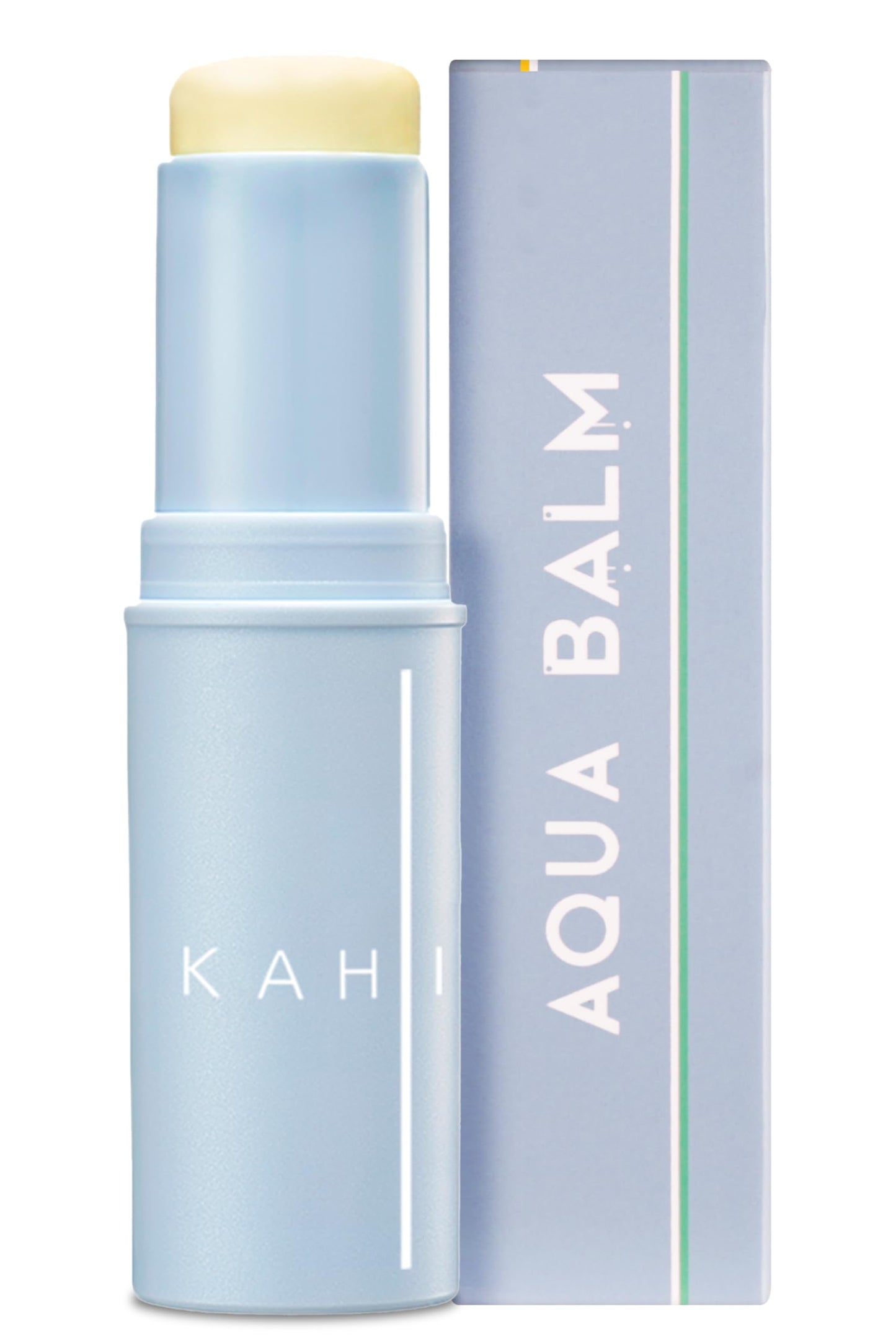 KAHI Aqua Balm Stick - Lightweight Korean Sun Stick & Beauty Balm | Kahi Multi Balm Stick Korean Moisture Balm | Skin Balm & Sun Screen Stick that Brightens Skin & Sun Defense (0.32 fl oz)