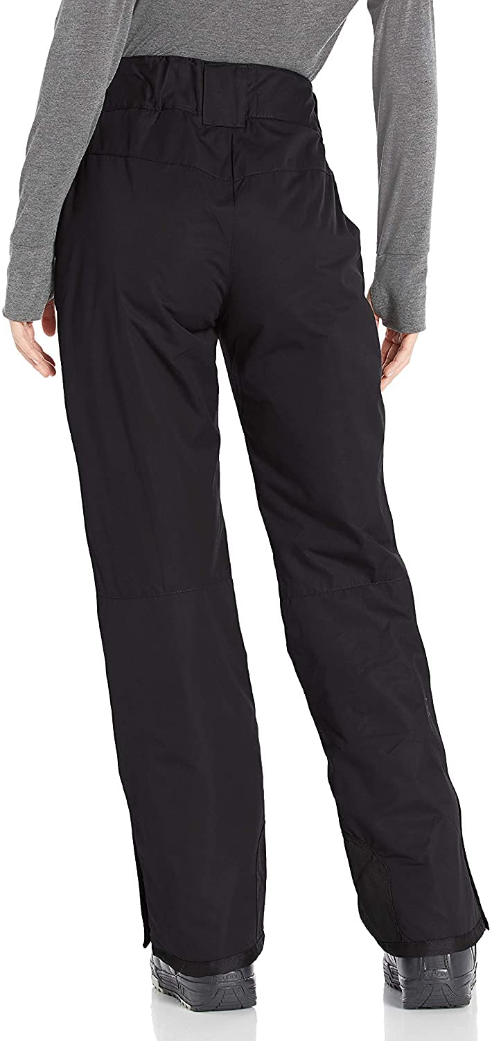 Arctix Women's Insulated Snow Pants, Black, Medium Short