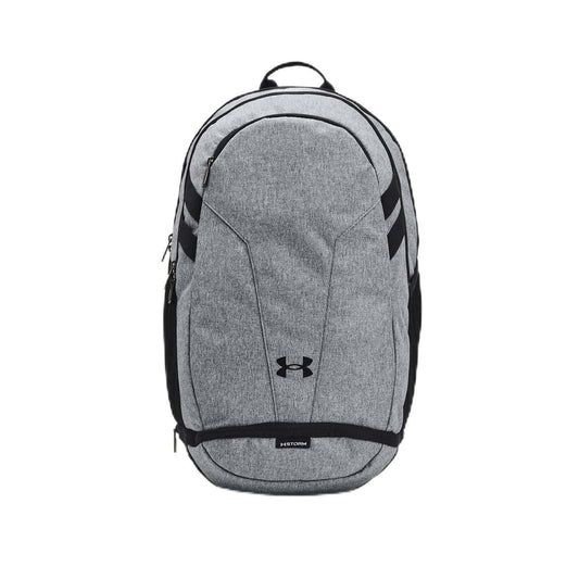 Under Armour Unisex Hustle 5.0 Team Backpack, (012) Pitch Gray Medium Heather/Black/Black, One Size Fits All