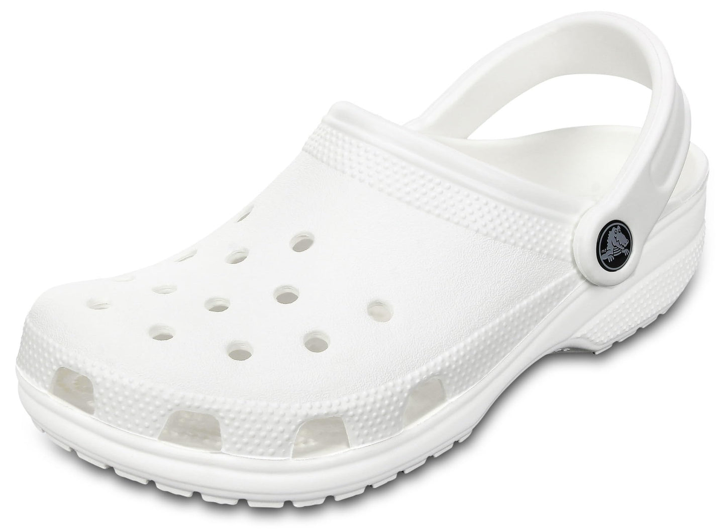 Crocs Unisex-Adult Classic Clogs (Best Sellers), White, 2 Men/4 Women