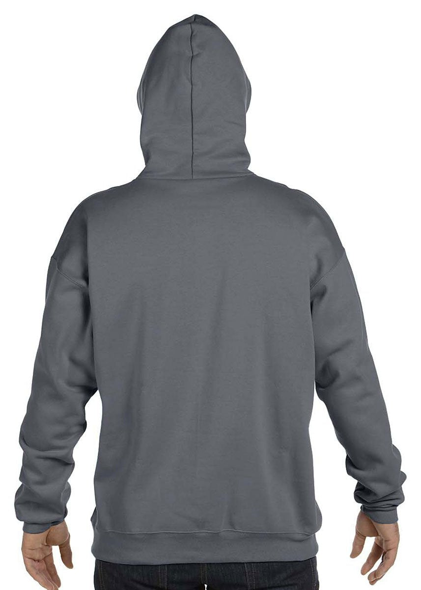 Hanes Men's Ultimate Cotton Heavyweight Pullover Hoodie Sweatshirt, Black, Large