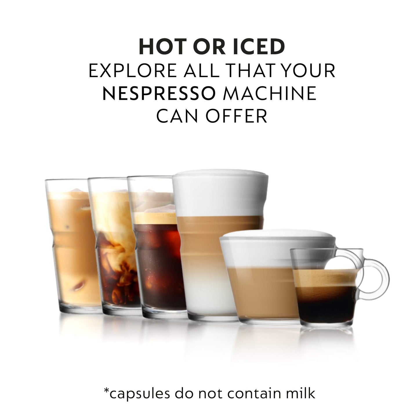 Nespresso Capsules Original Line, Arpeggio Intenso, Dark Roast Coffee,50 Count Coffee Pods