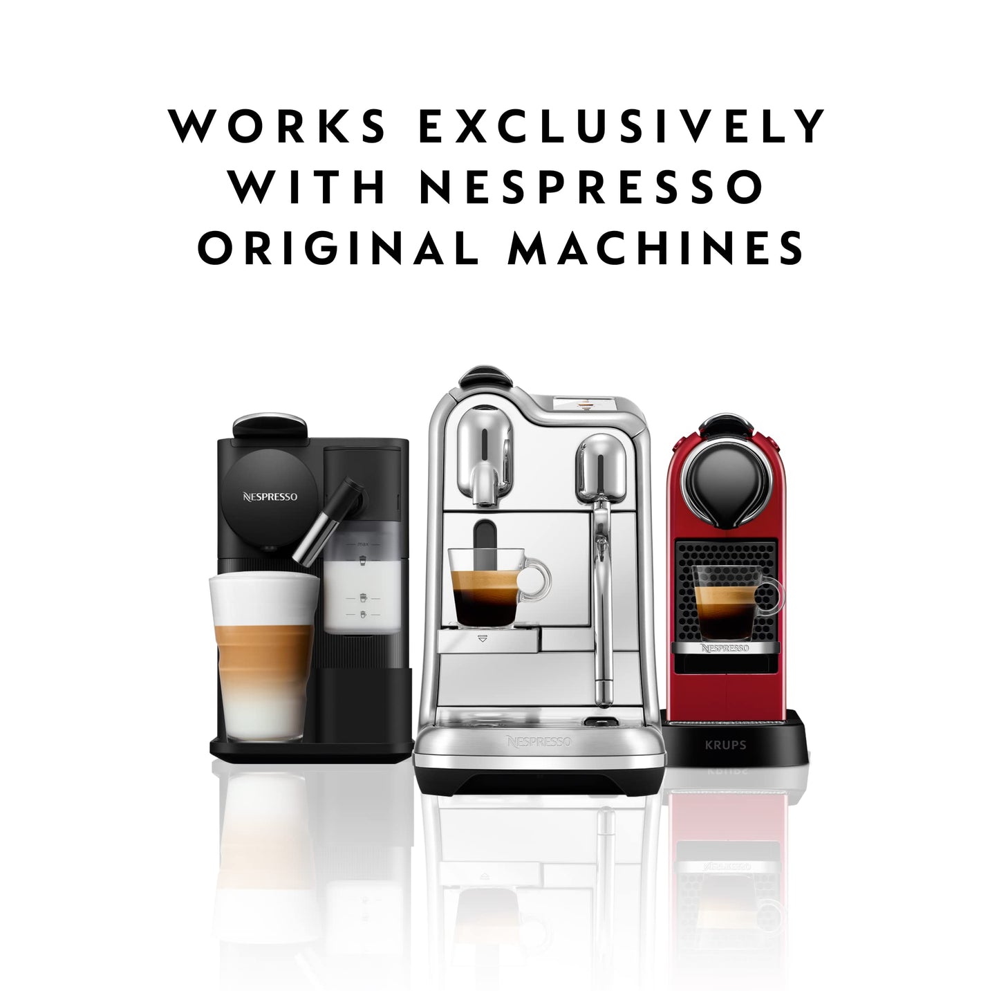 Nespresso Capsules Original Line, Arpeggio Intenso, Dark Roast Coffee,50 Count Coffee Pods