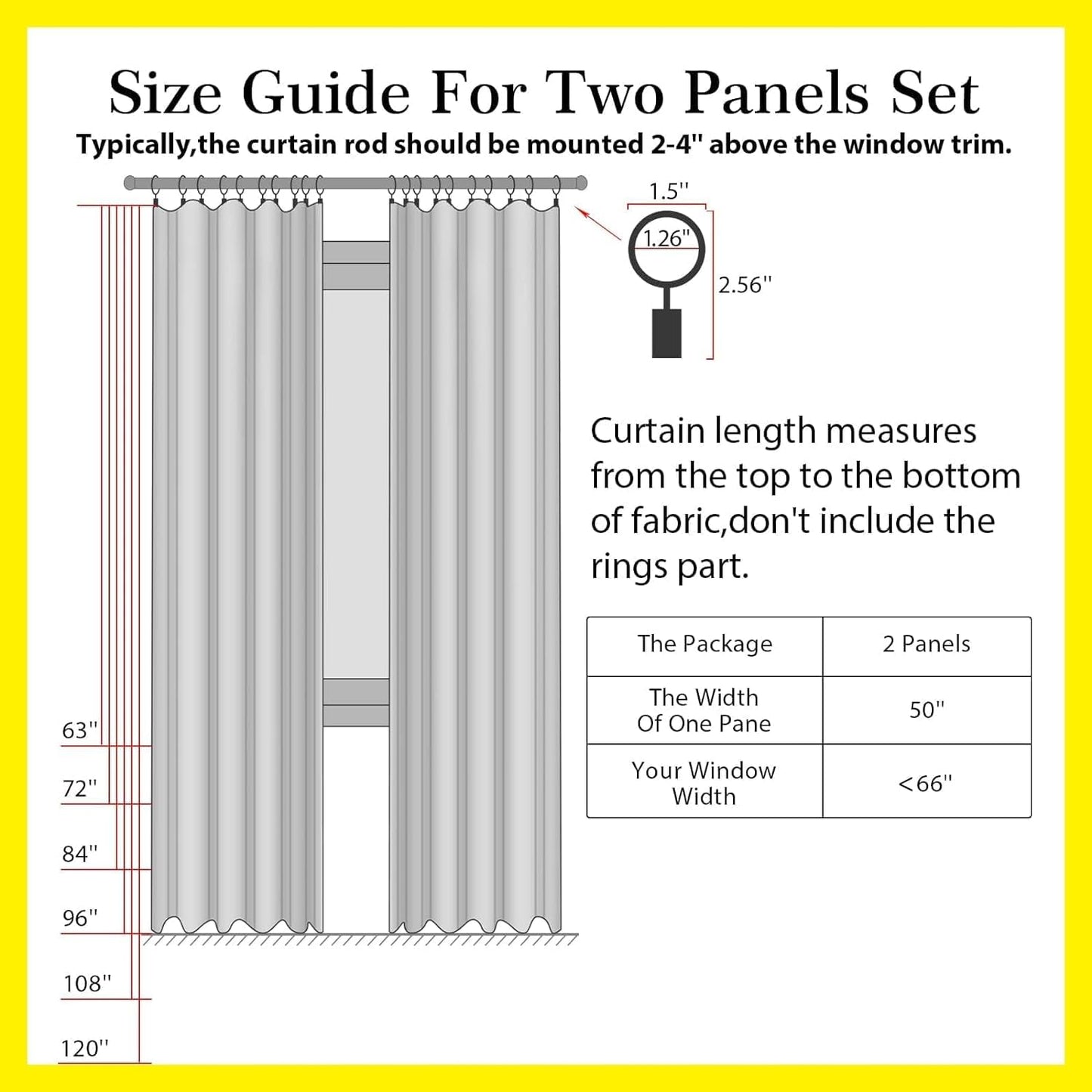 100% Blackout Shield Full Blackout Curtains for Bedroom 84 inch Length 2 Panels Set, Clip Rings/Rod Pocket Faux Linen Black Out Curtains for Living Room, Thermal Insulated, 50Wx84L, Bright White