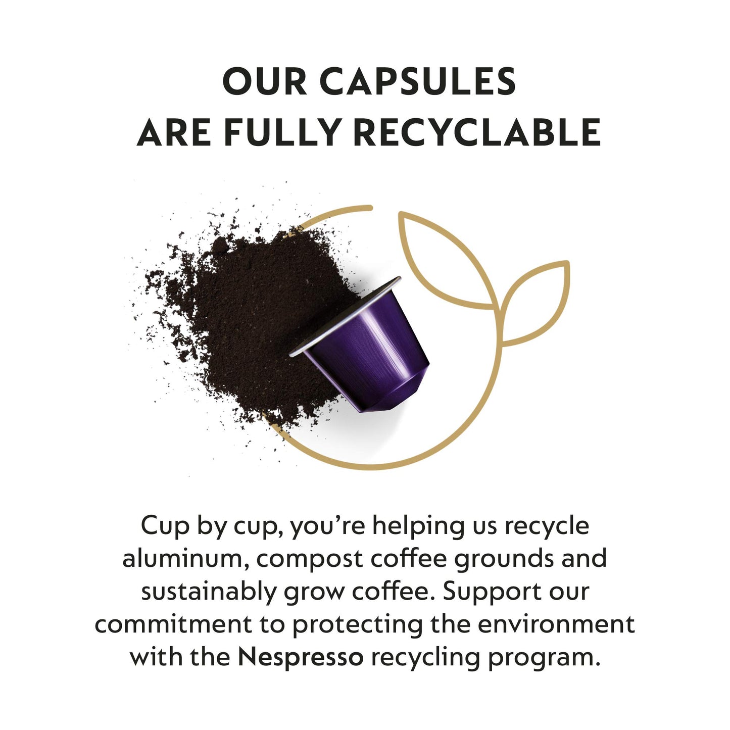 Nespresso Capsules Original Line, Arpeggio Intenso, Dark Roast Coffee,50 Count Coffee Pods