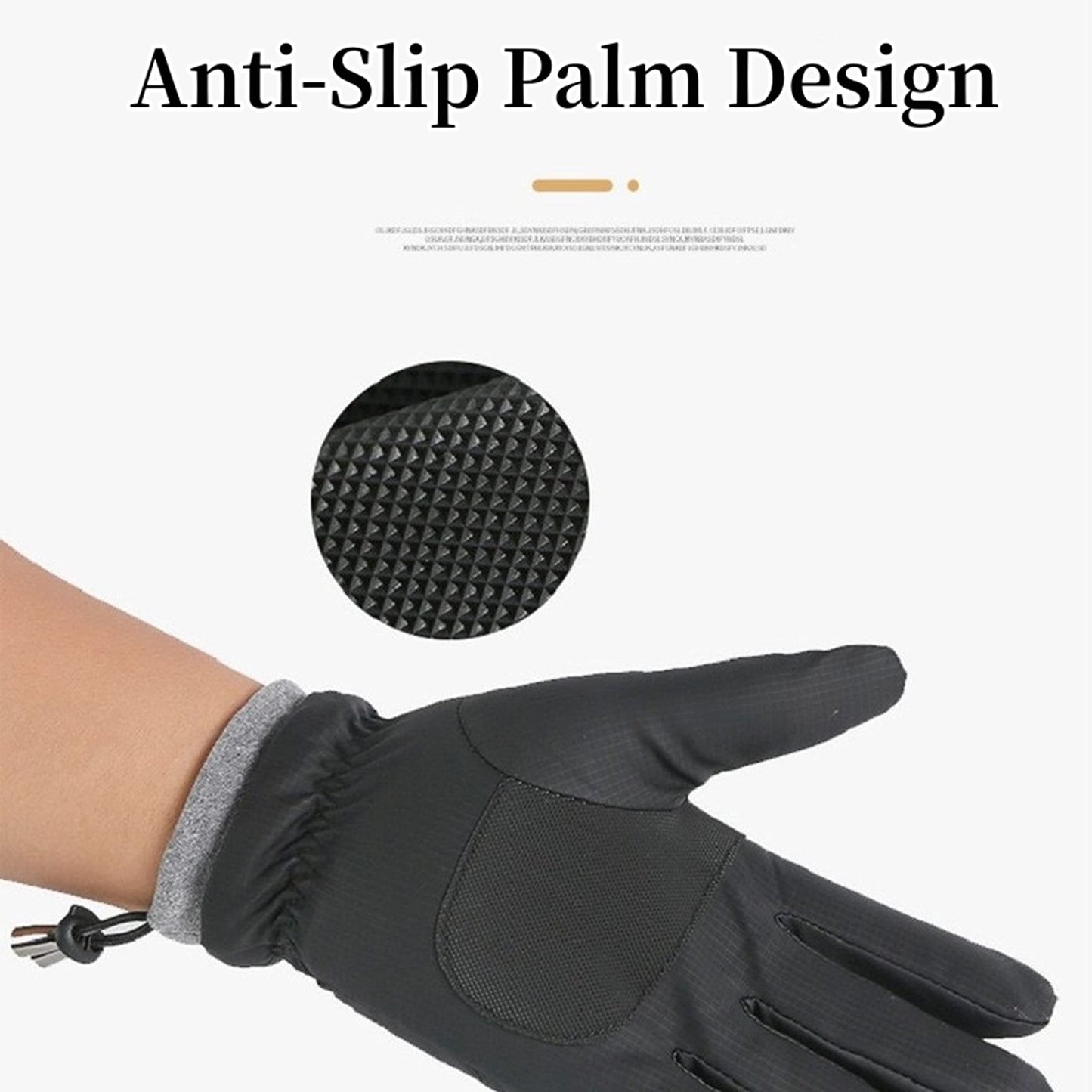 ihuan Winter Waterproof Ski Gloves Men Women, Snow Cycling Gloves Cold Weather, Running As Stocking Stuffers