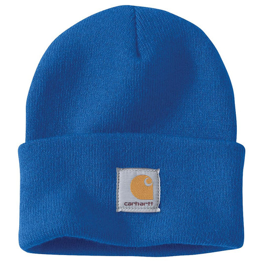 Carhartt Men's Knit Cuffed Beanie, Beacon Blue