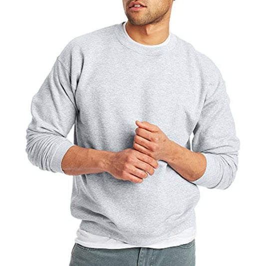 Hanes Men's EcoSmart Sweatshirt, Ash - 1 Pack, Small