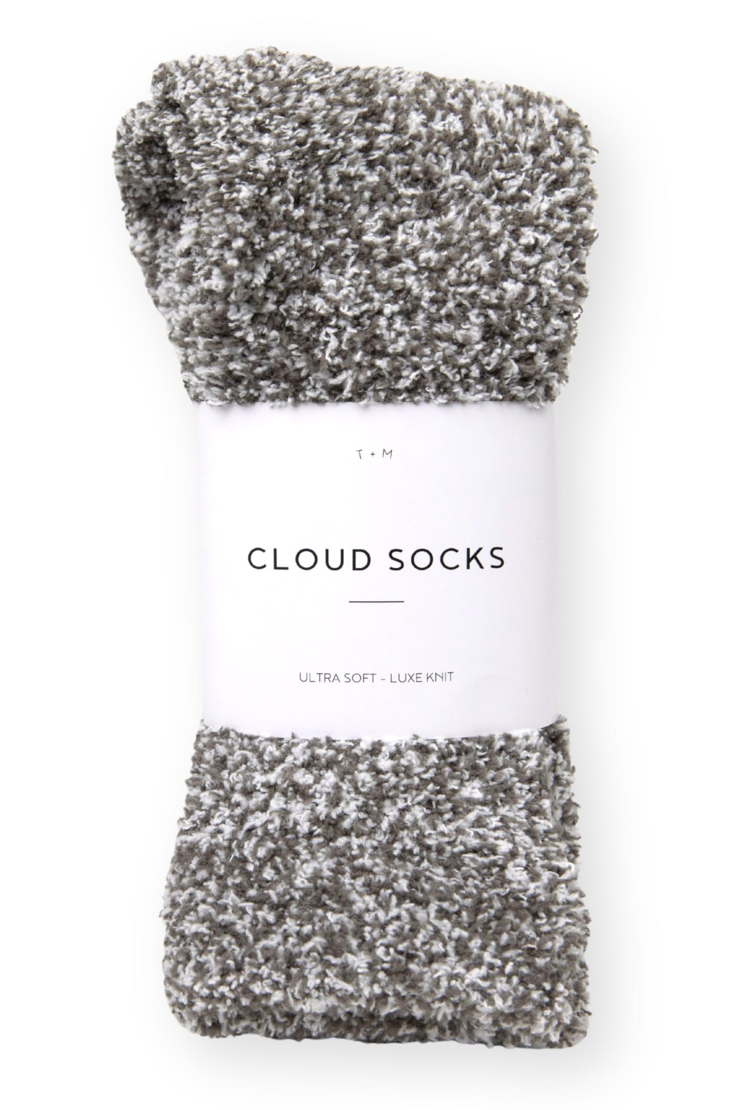 Unboxme Gifts Mens Warm Sock - Warm & Cozy Fuzzy Sleep Socks, 1 Pair Heather Charcoal