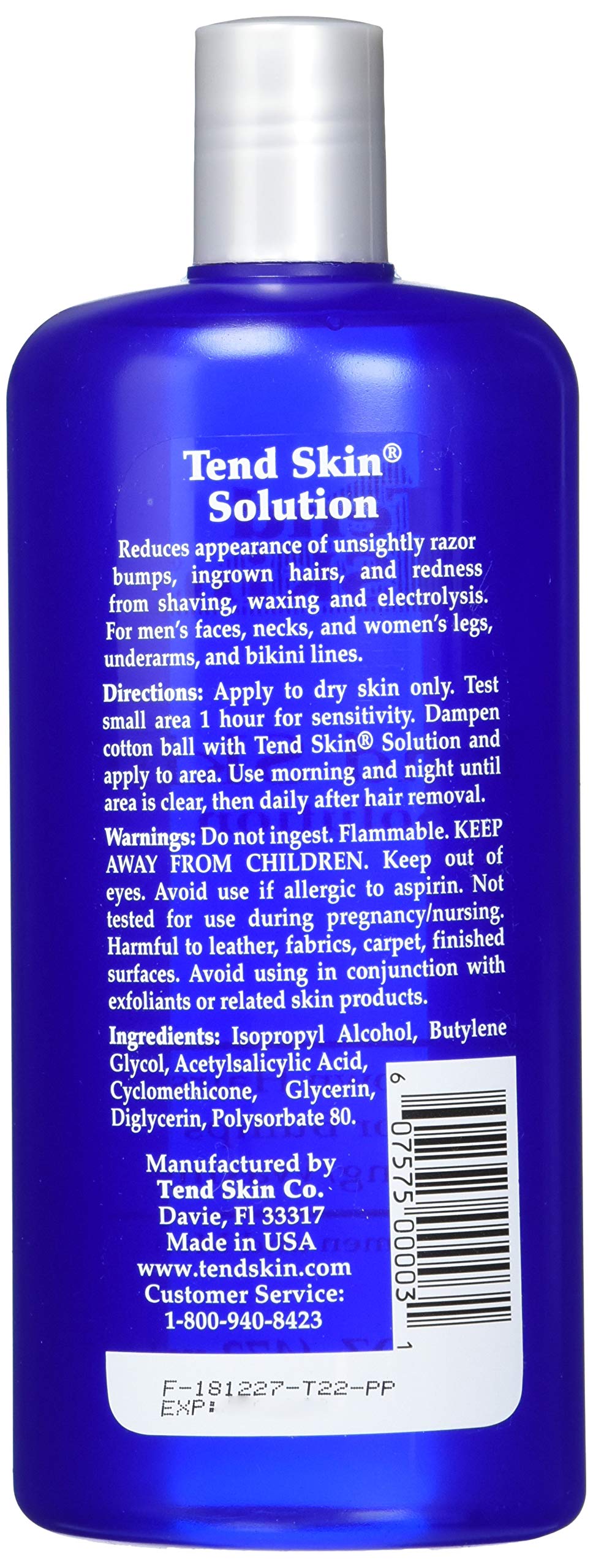 Tend Skin Care Solution, Unisex, 16 Fl. Oz