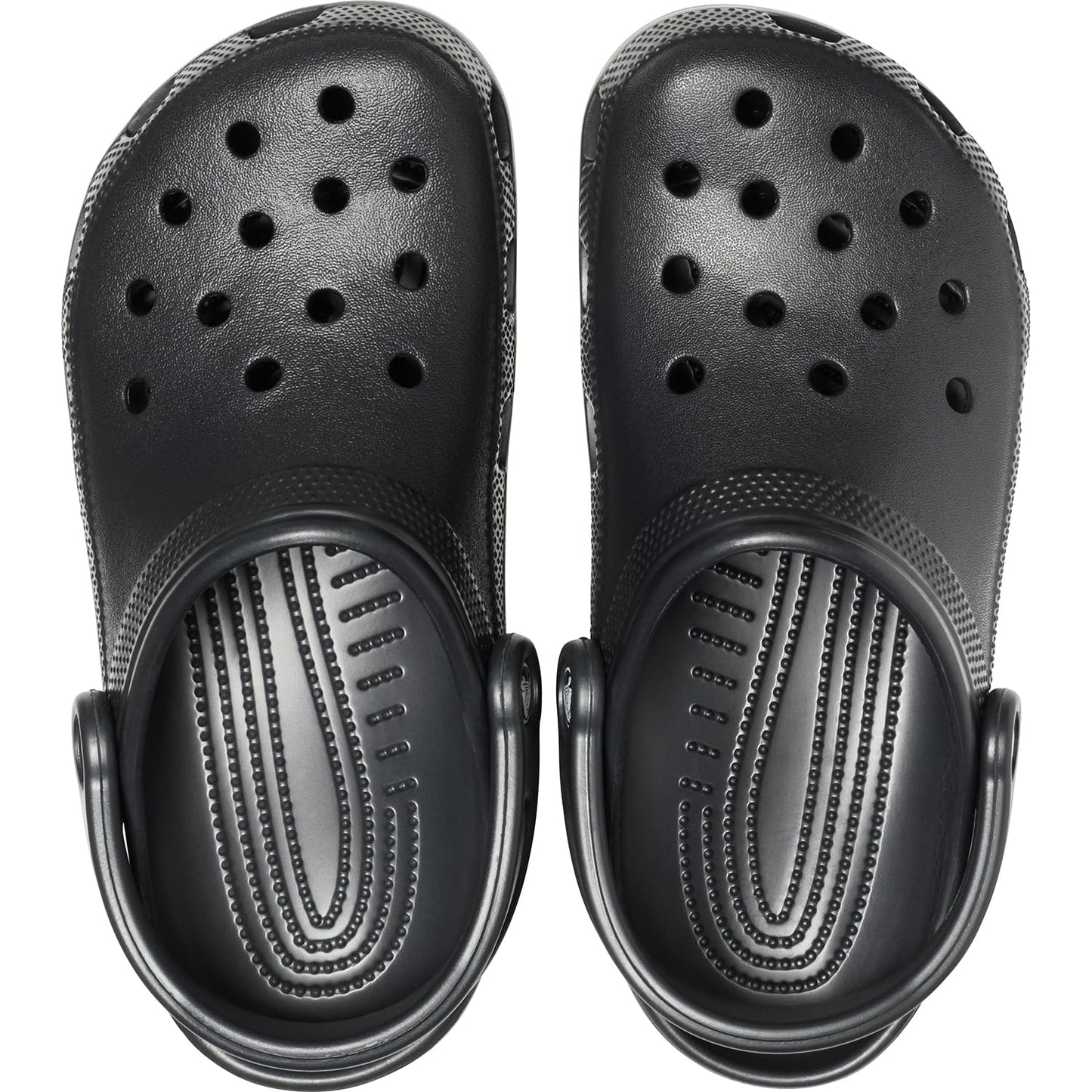 Crocs Unisex-Adult Classic Clogs (Best Sellers), Black, 6 Men/8 Women