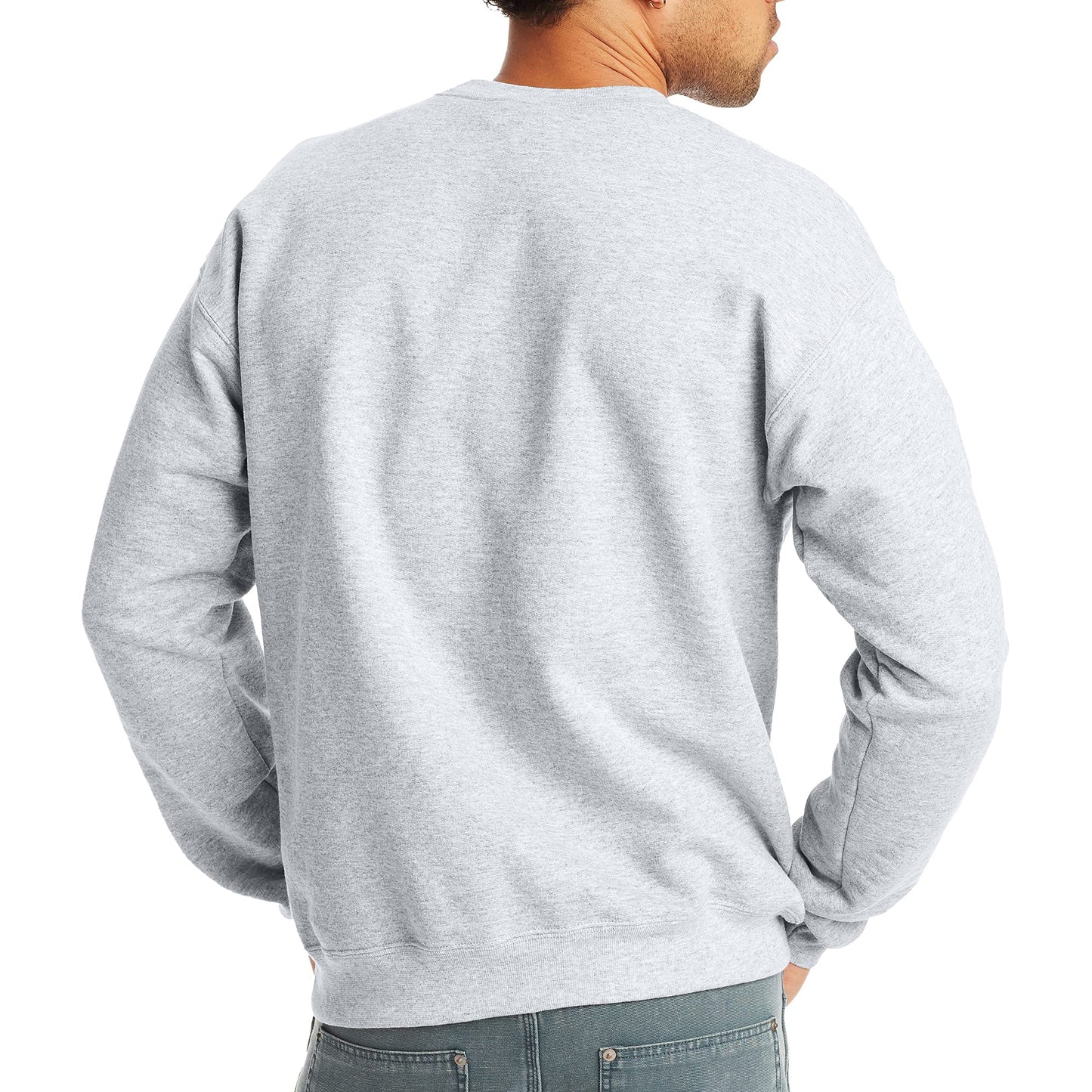 Hanes Men's EcoSmart Sweatshirt, Ash - 1 Pack, Small