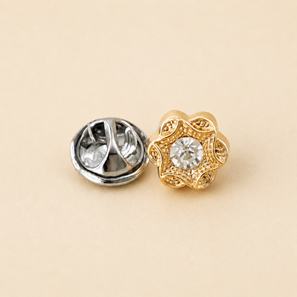 Gold Rhinestone Hat Pins | Western Hat Bar Add-On