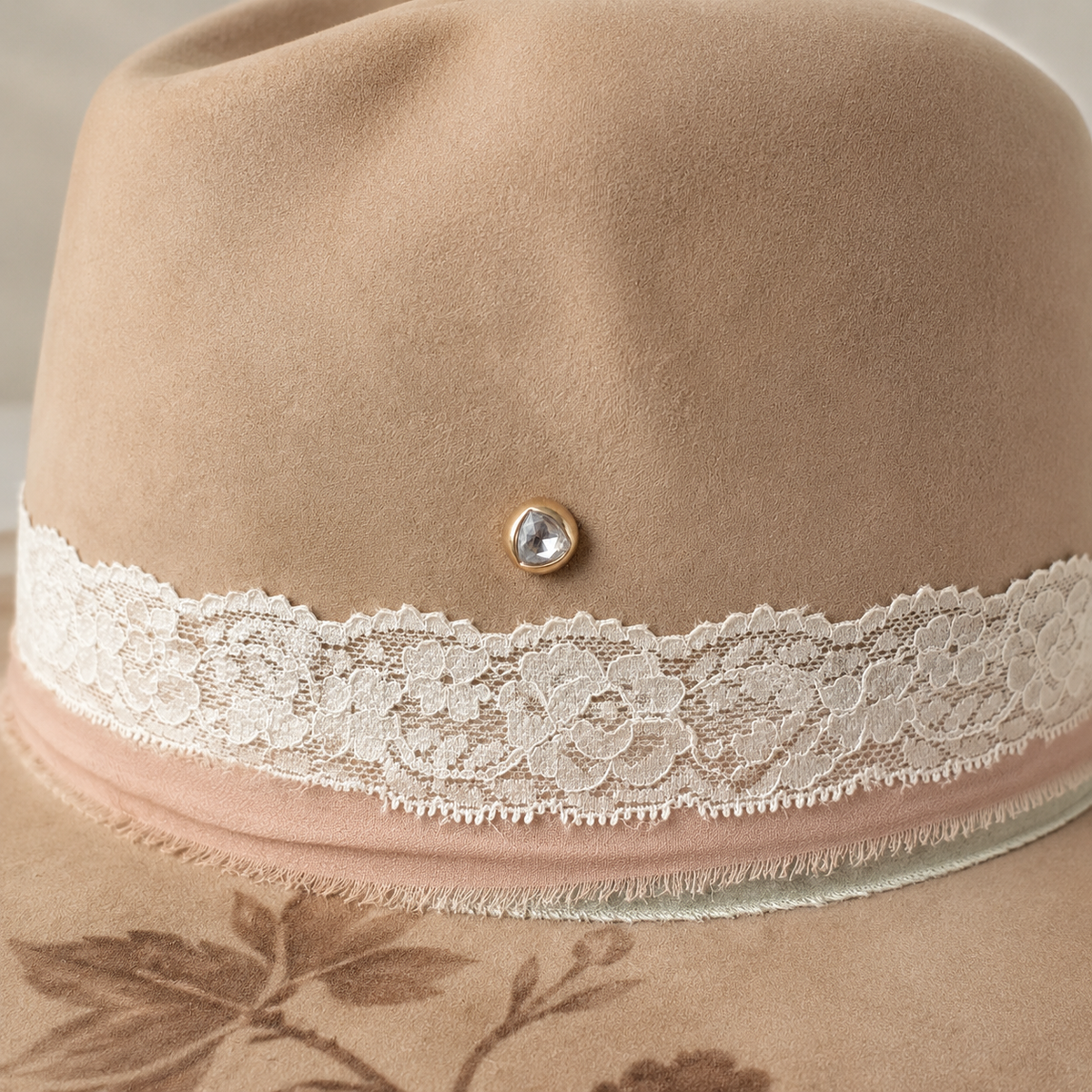 Gold Rhinestone Hat Pins | Western Hat Bar Add-On