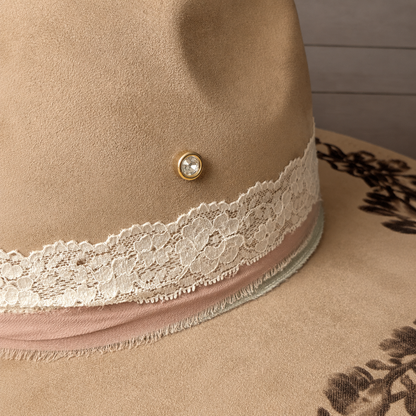 Gold Rhinestone Hat Pins | Western Hat Bar Add-On
