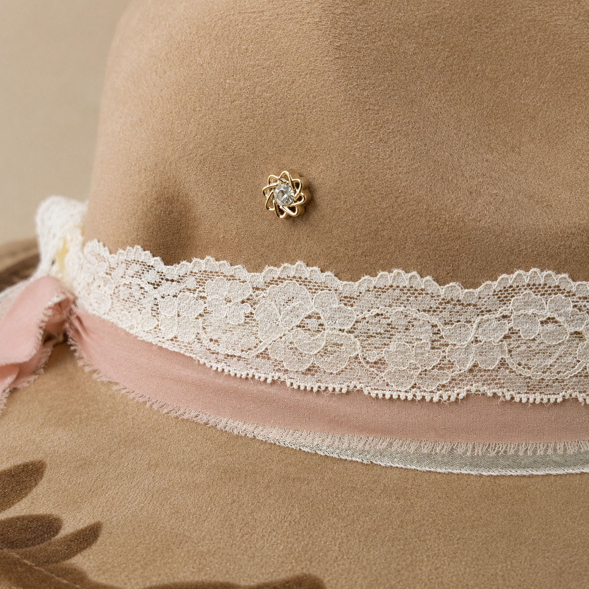 Gold Rhinestone Hat Pins | Western Hat Bar Add-On