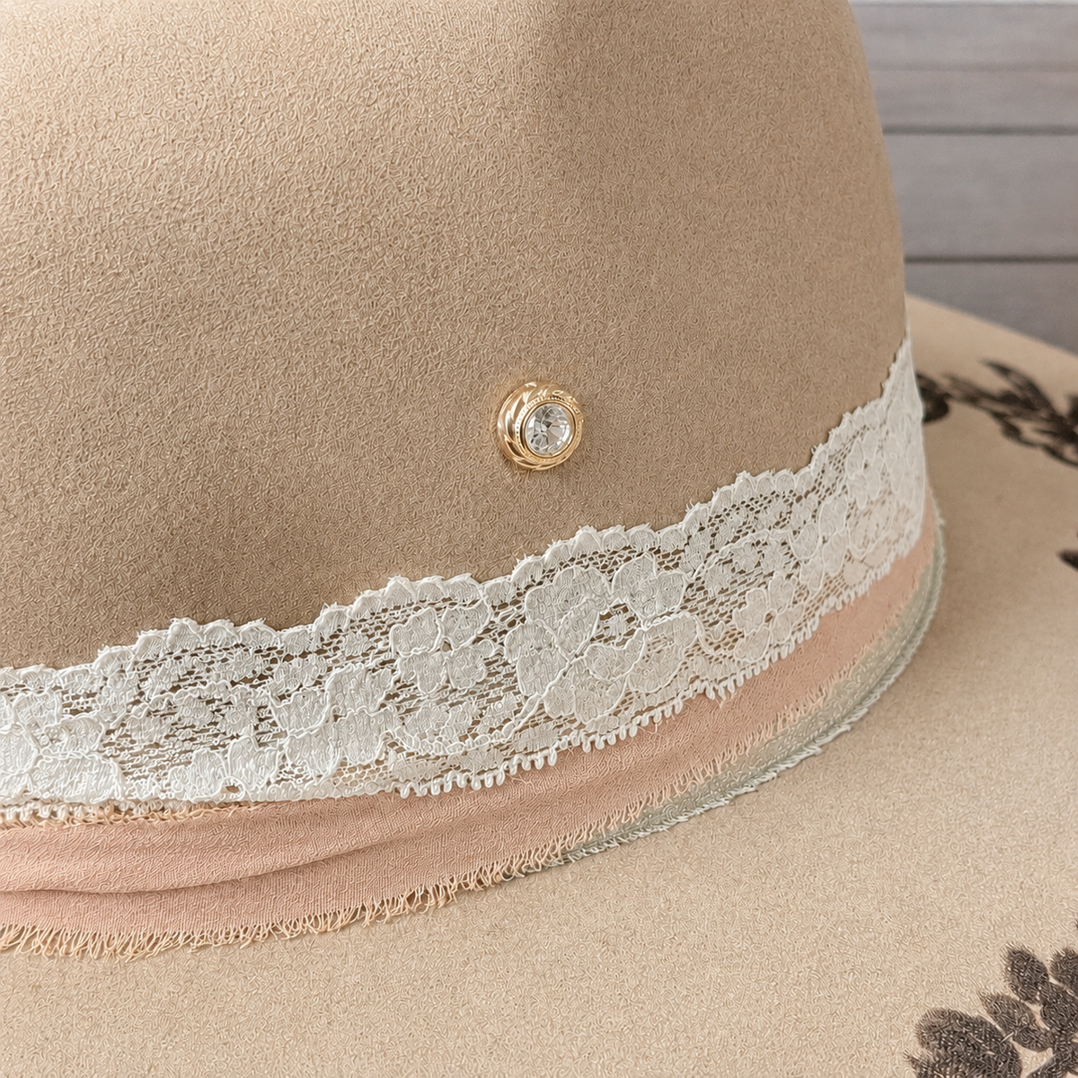 Gold Rhinestone Hat Pins | Western Hat Bar Add-On