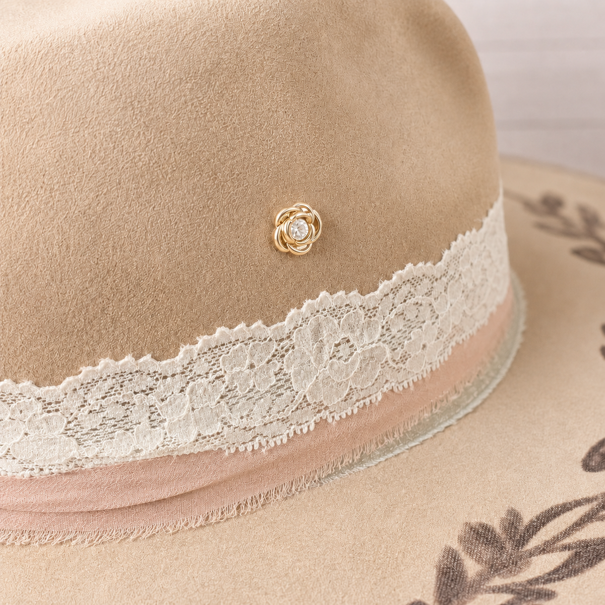 Gold Rhinestone Hat Pins | Western Hat Bar Add-On