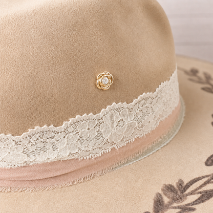Gold Rhinestone Hat Pins | Western Hat Bar Add-On