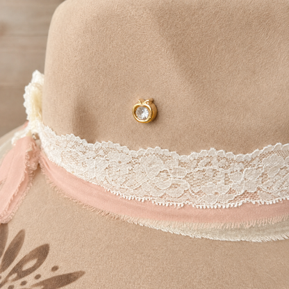 Gold Rhinestone Hat Pins | Western Hat Bar Add-On